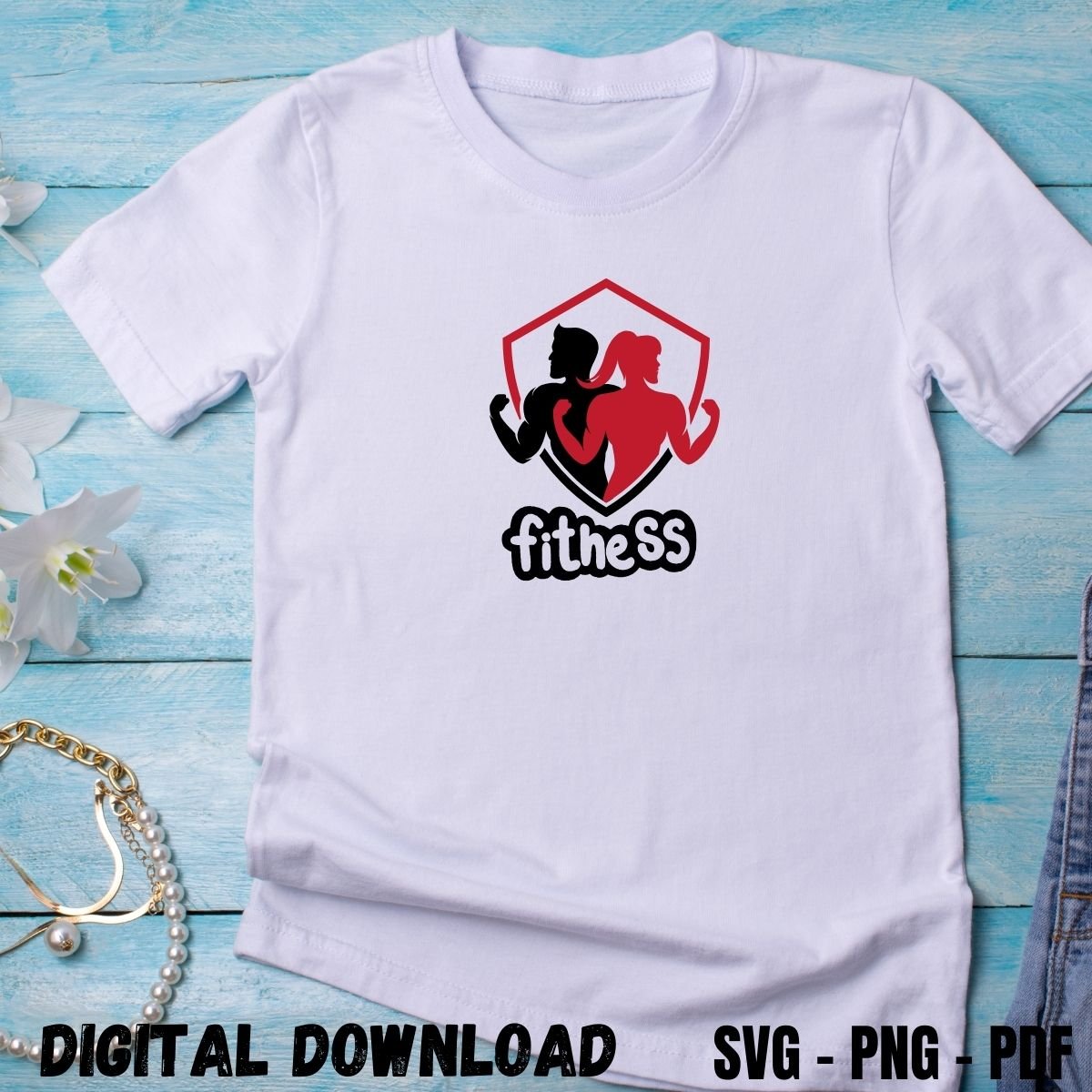 Gym T-shirt Digital Design Prints