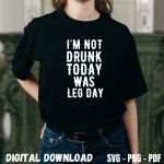 Workout T-shirt Design Print