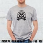 Bodybuilders T-shirt Design Print