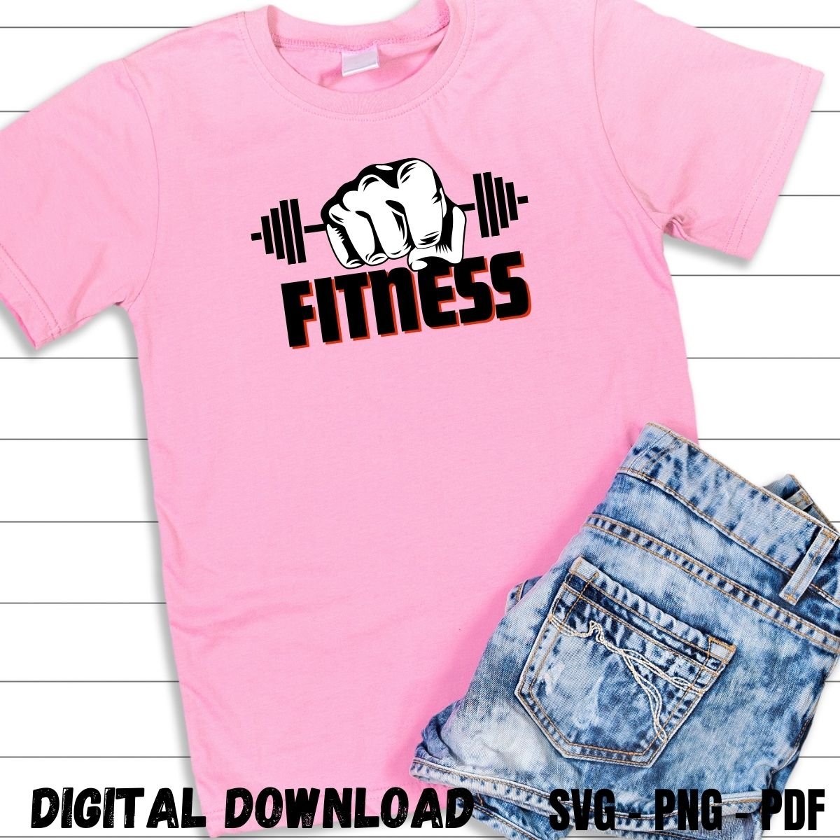 Gym T-shirt Digital Design Prints