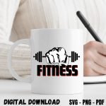 Workout T-shirt Design Print