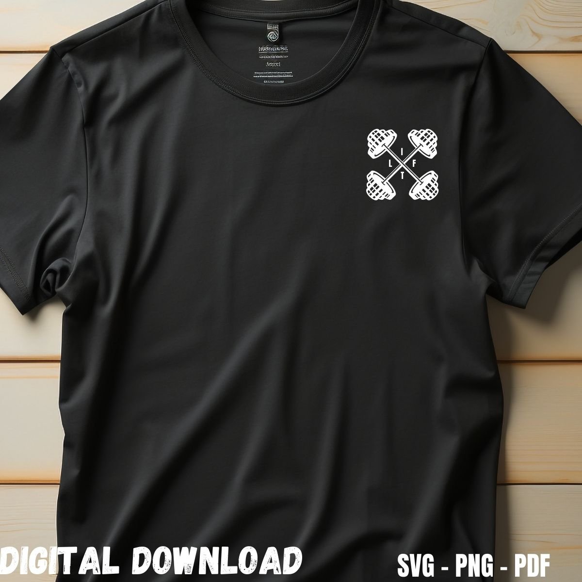 Gym Motivational T-shirt Design Print