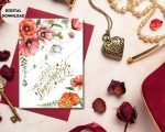 Printable Floral Happy Anniversary Card