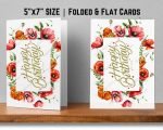 Happy Birthday card Prints