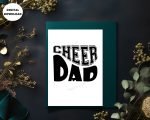 Cheer Dad Printable Greeting Card