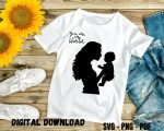 You are My World Mom T-shirt Design