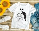 Happy Mother T-shirt Design Print