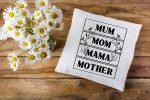 Mom Sublimation Design Print