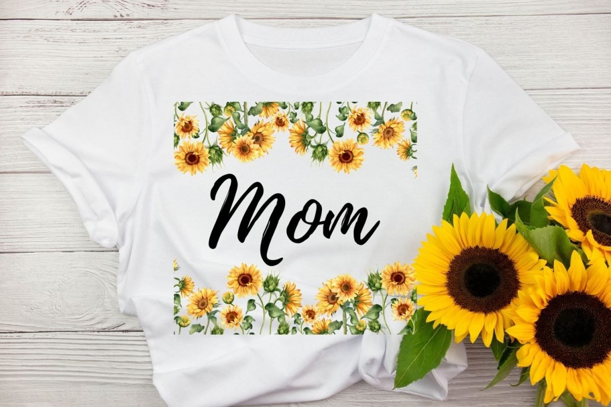 Floral T-Shirt Design for Mother