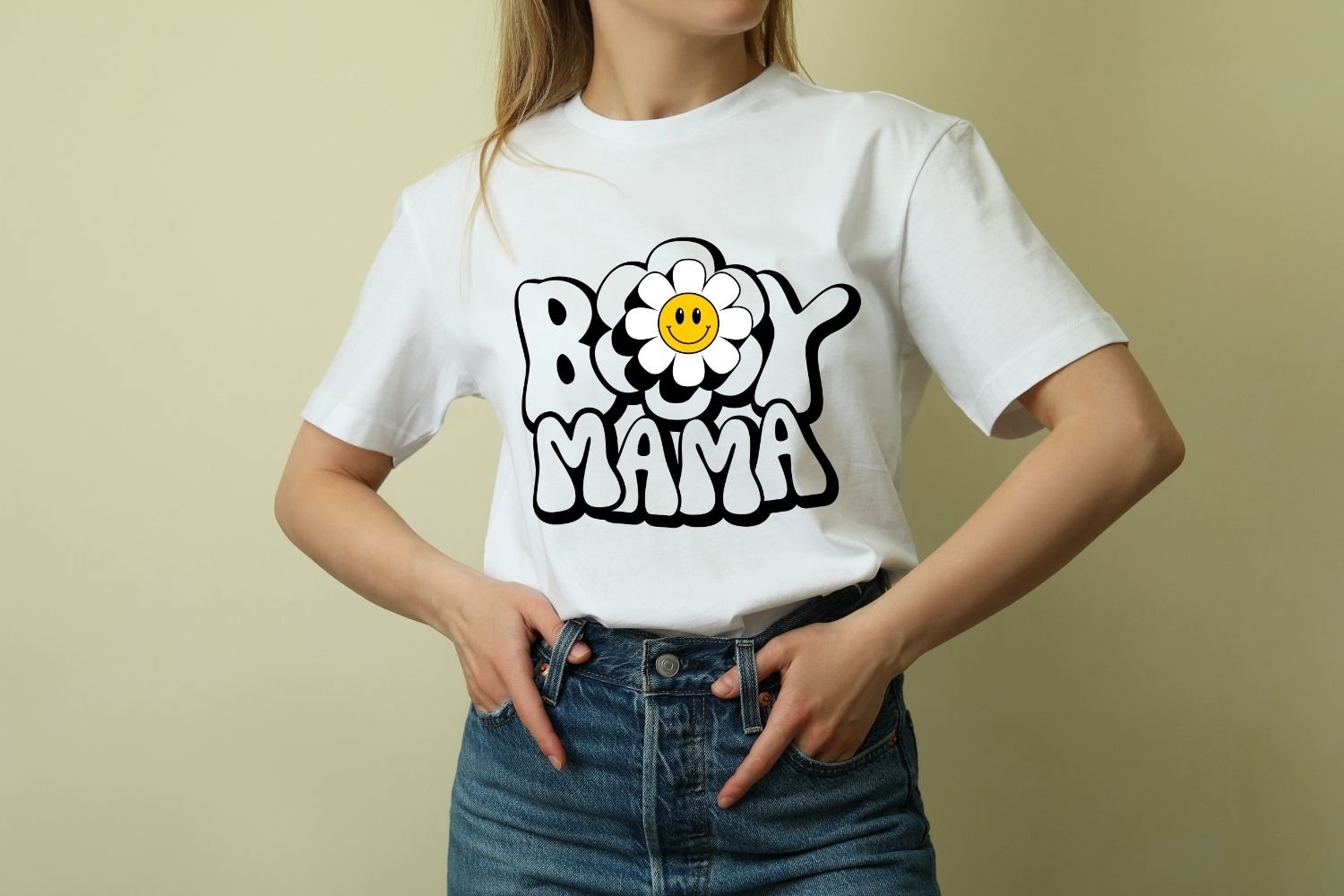 Boy Mama Tshirt Print for Kids - Image 2