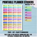 Hair Appointment Planner Stickers