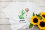 Dino Tshirt Print