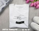 With Love Dad Tshirt Design Print