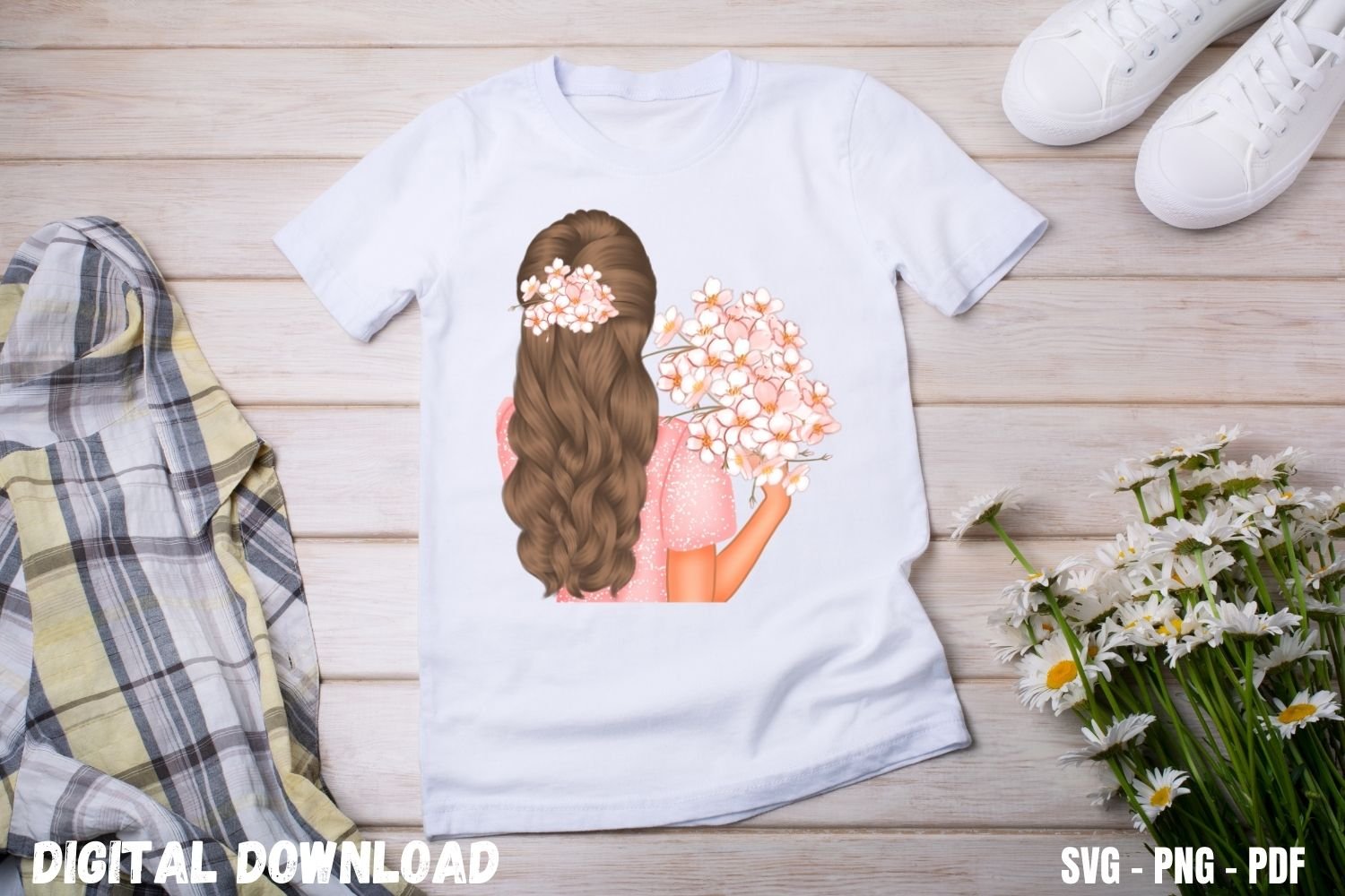 Gorgeous Girly T-shirt Design Print