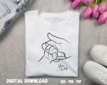 You and Me T-shirt design for New dad