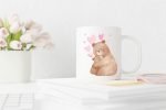 Mug Design Print PNG