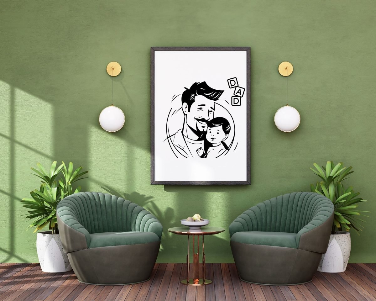Dad Wall Art Print
