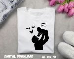 I Love You Dad Sublimation Design Print