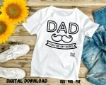 You are My Hero Dad T-shirt Design Print