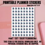 Gas Pump Planner Stickers