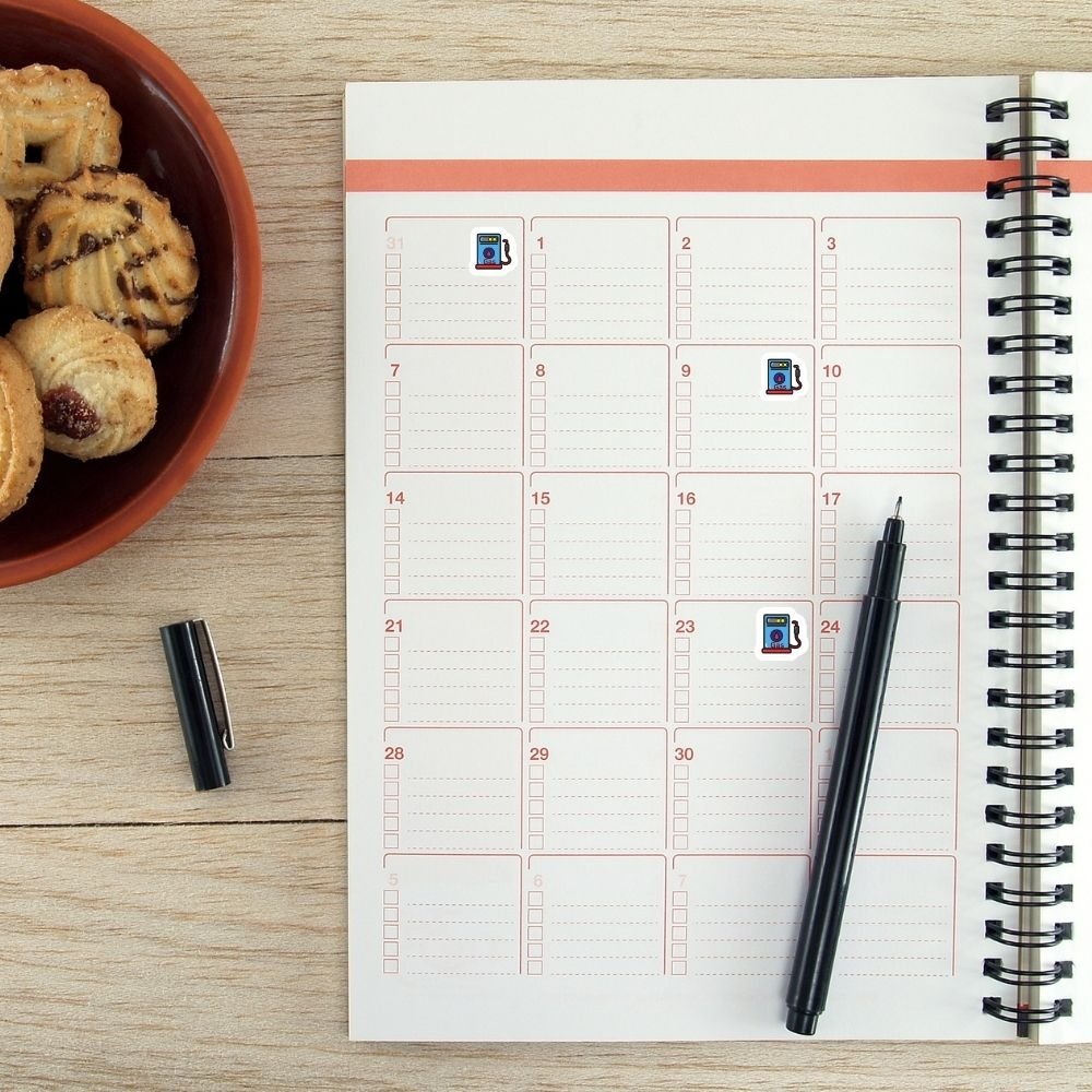 Gasoline Stickers for Planner