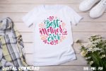 Mother Tshirt Design Best Mother Ever
