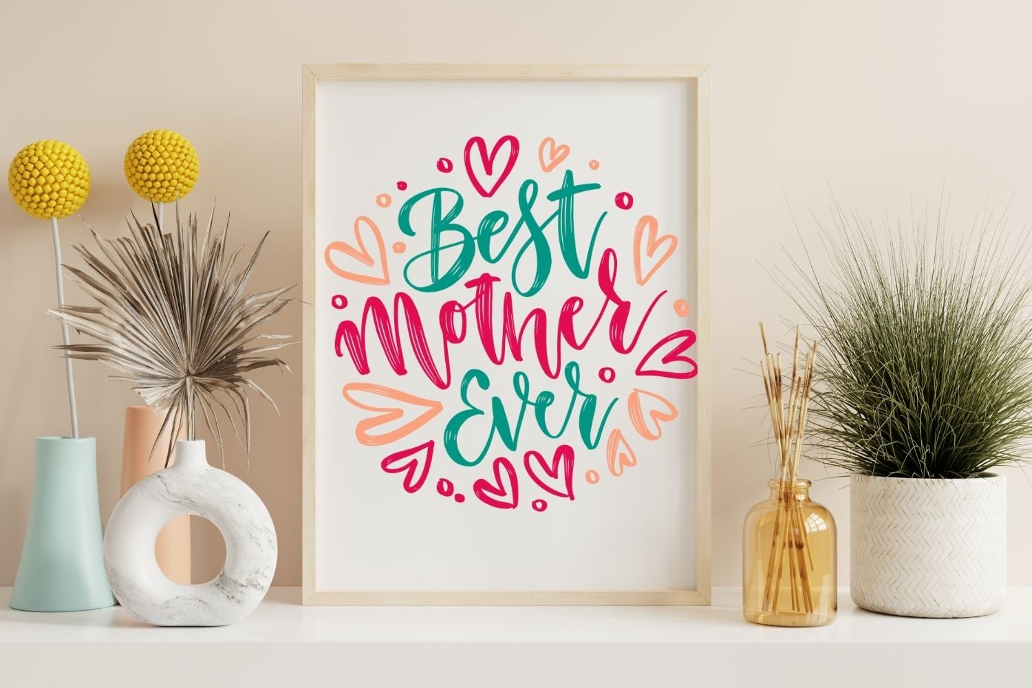 Mother Tshirt Design Best Mother Ever - Image 6