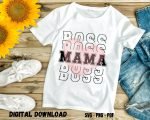 Boss Mama T-shirt Design for Mom