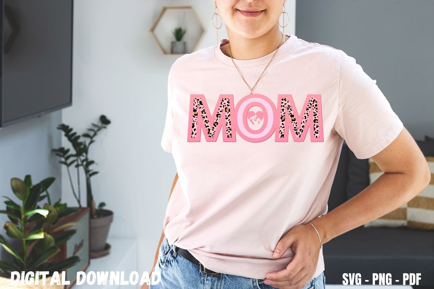 Stunning Mom Sublimation Design Print