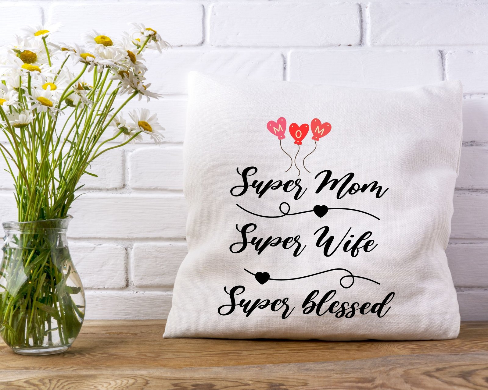 Super Mom T-shirt Design Print - Image 4