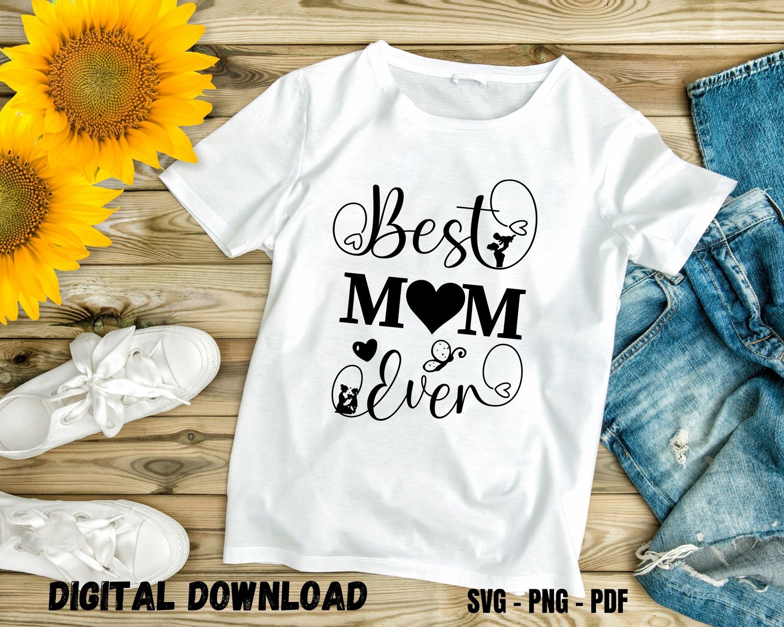 Best Mom Ever Sublimation Design Print