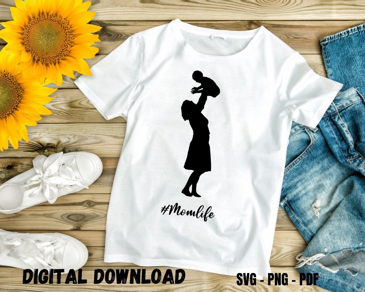 Joyful T-shirt Design Print for Mom Life