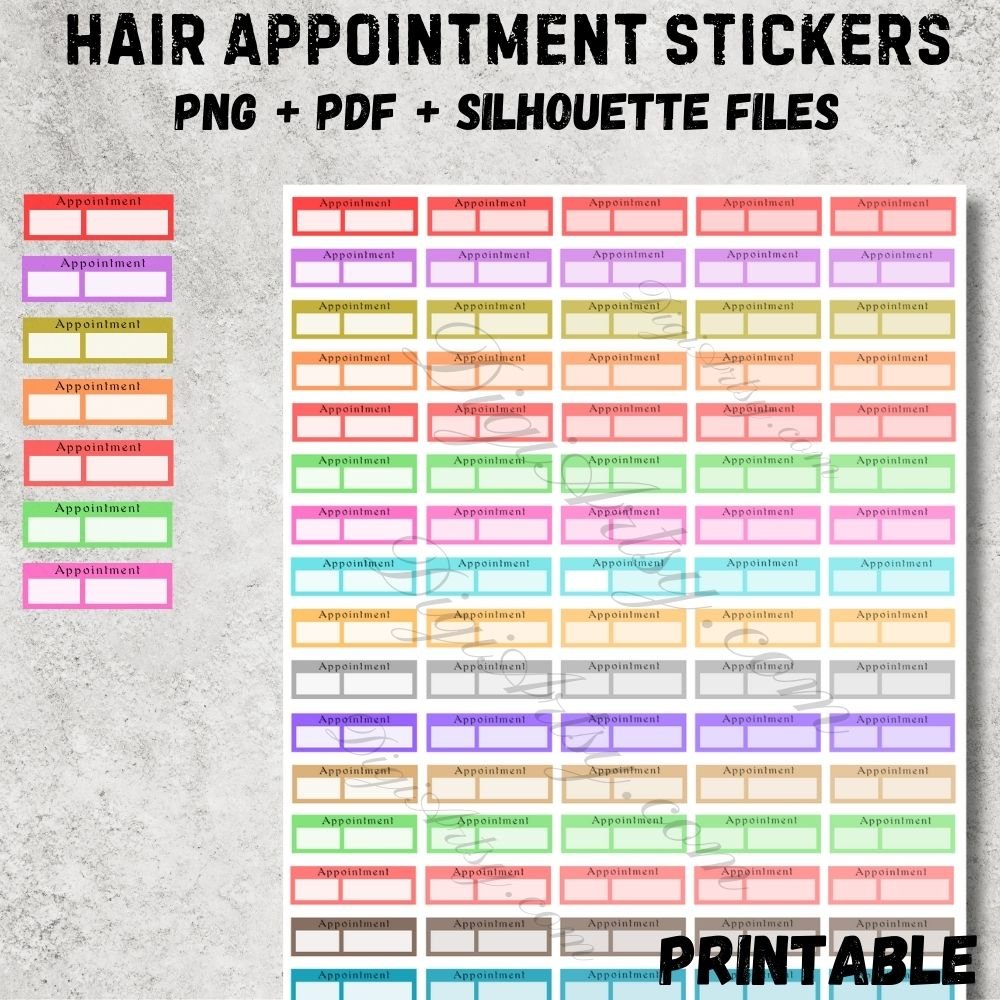 Appointment Planner Sticker