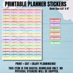 85 Appointment Stickers for Planner