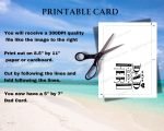 Printable birthday Cards