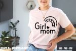 Boho Girl Mom T-shirt Design
