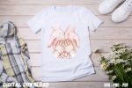 Beautiful Baby Handprint Tshirt Design for Kids