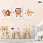 Boho Rainbow Wall Art Design