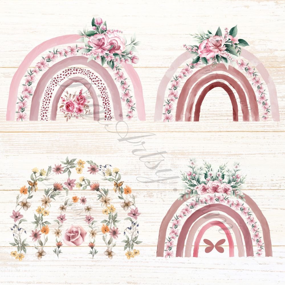 Watercolor Boho T-Shirt Prints