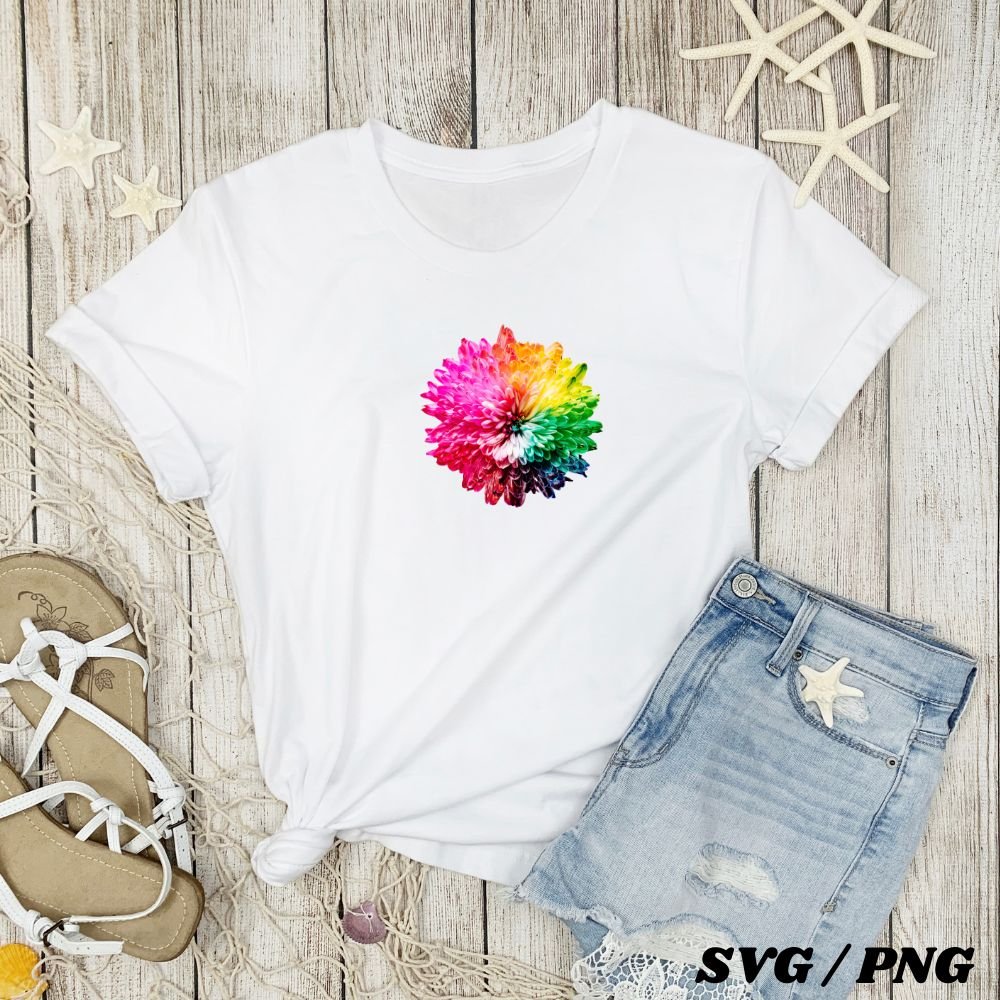 Floral T-Shirt design Print