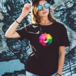Colorful Splash T-shirt printable Designs