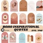 Boho inspirational Quotes T-Shirt Prints