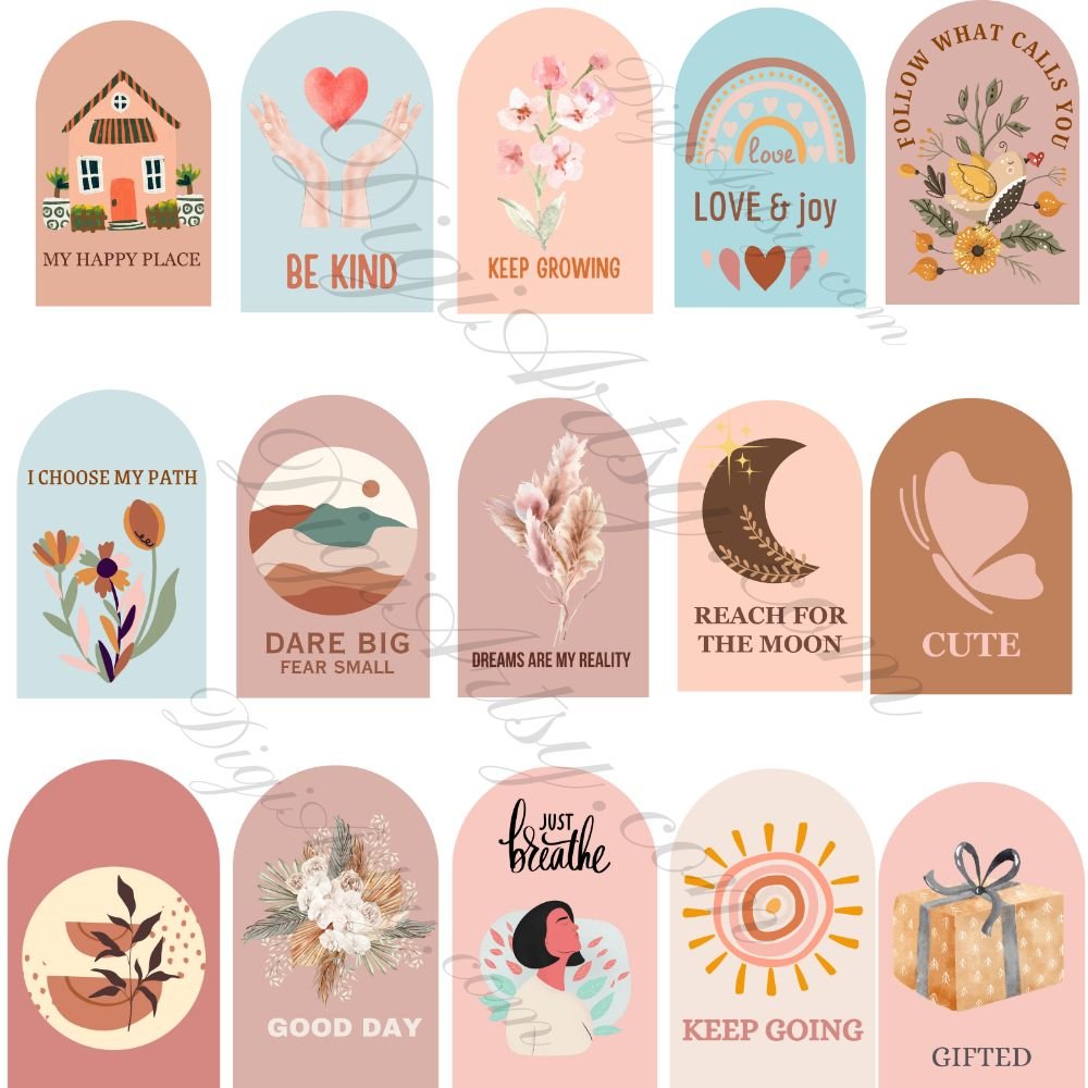 Boho Motivational T-shirt Design Bundle