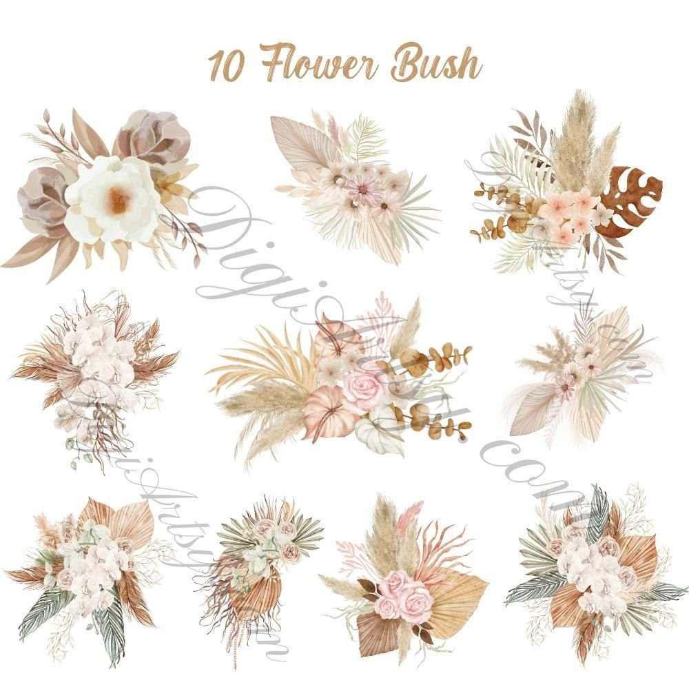 Boho Floral T-Shirt Design