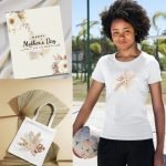 Boho Flower Tshirt design