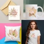 Boho Flower T-shirt Print