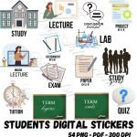 Professional Student Planner PNG Bundle