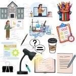 School Students Planner PNG