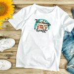 Boho Teacher Rainbow PNG