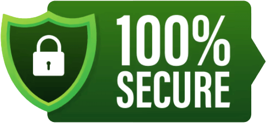100% Secure Payment